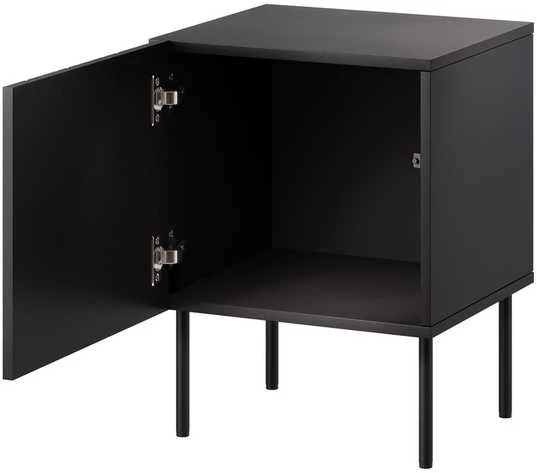 Cama Meble Cama Bedside table 2 pcs ISLA 44,5x40x59 juodas matt