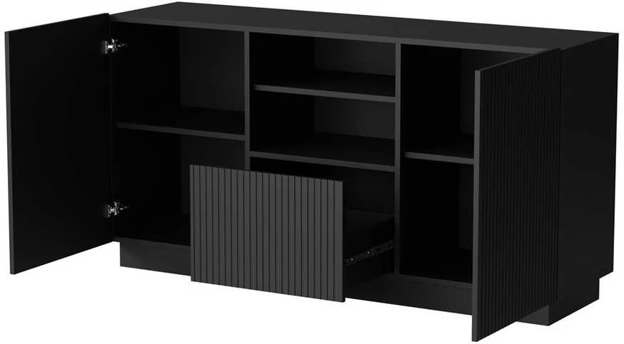Cama Meble Cama LIVERTI komoda 150x42x78 juodas