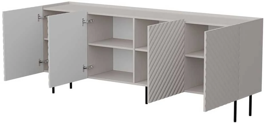Cama Meble Cama LUCCA 4D komoda 200x40x80 kašmyras