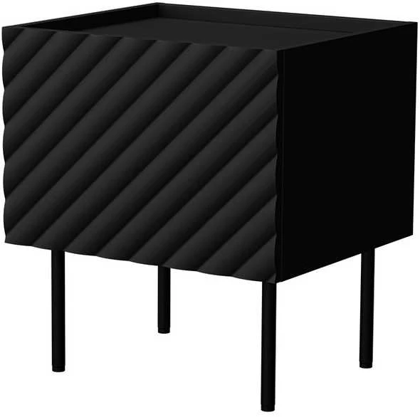 Cama Meble Cama LUCCA bedside cabinet, 2 pcs, 47x40x52, juodas