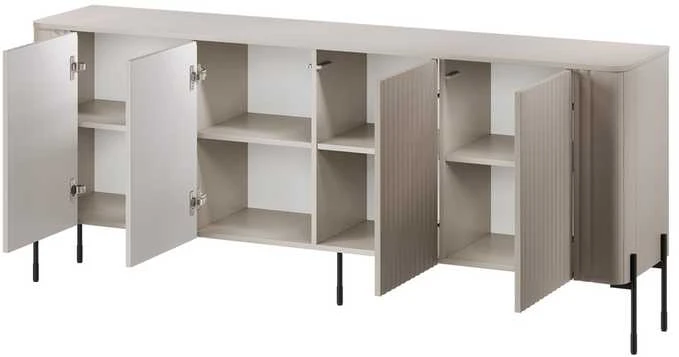 Cama Meble Cama VERA komoda 190x40x80 kašmyro matinė spalva