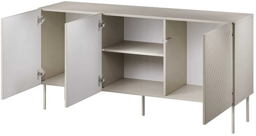 Cama Meble Cama SIENA komoda 150,5x40x75 matinė kašmyro spalva