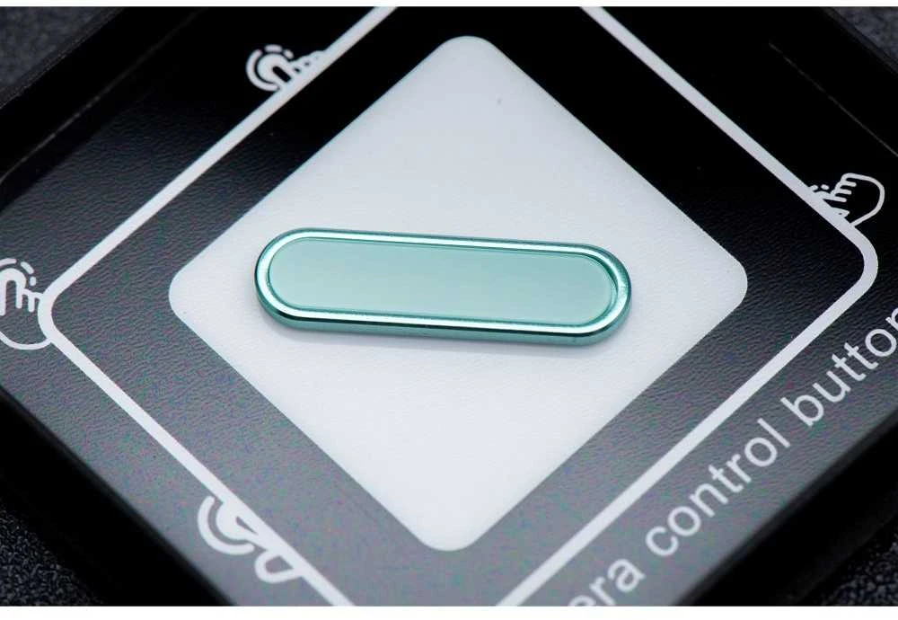Dėklas Oem „Camera Control“ aktyvus mygtukas, tinkantis IPHONE 16 serijos dėklui: Drop Glue / Clear Mag Cover mint