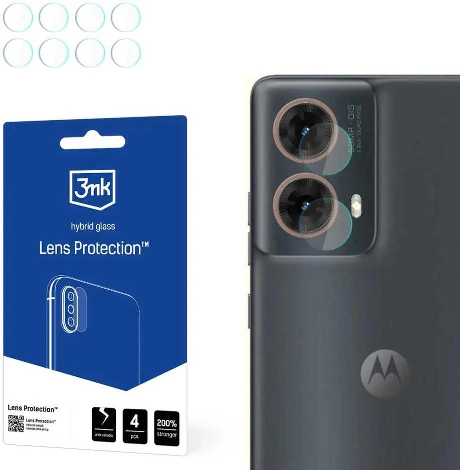 Nezatříděno 3MK objektyvo apsauga Motorola Moto G85 kameros objektyvo apsaugai, 4 vnt.