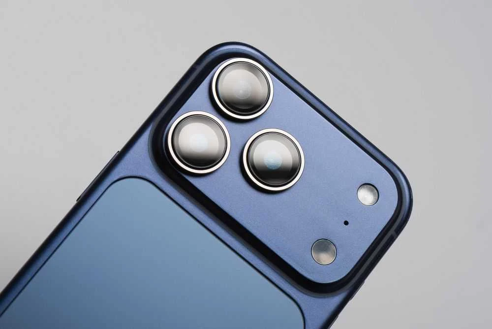 Grūdinto stiklo kameros objektyvas, skirtas „iPhone 17 AIR Forcell Premium“ sidabrinis