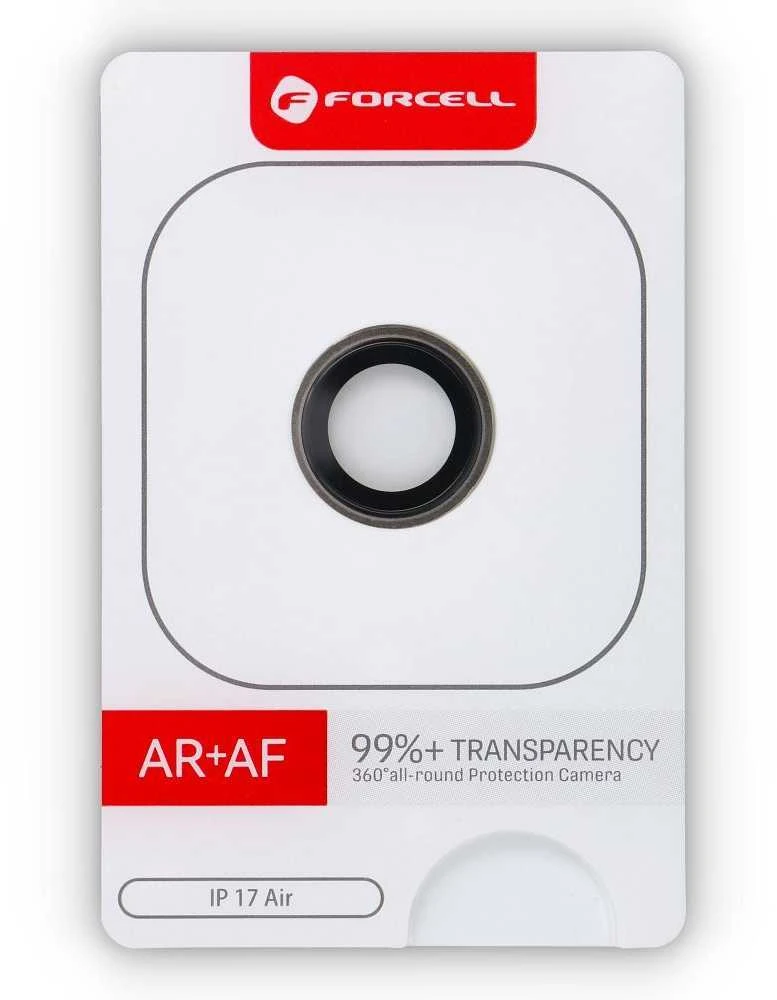 Grūdinto stiklo kameros objektyvas, skirtas iPhone 17 AIR Forcell Premium auksinis