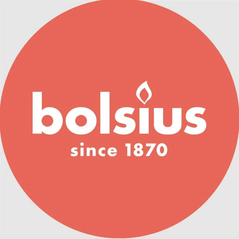 Candle. aromatic Bolsius. 100 h. baltas col.