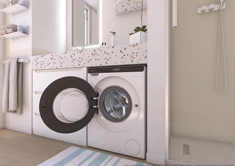 Skalbimo mašina Candy CW50-BP12307GU-S