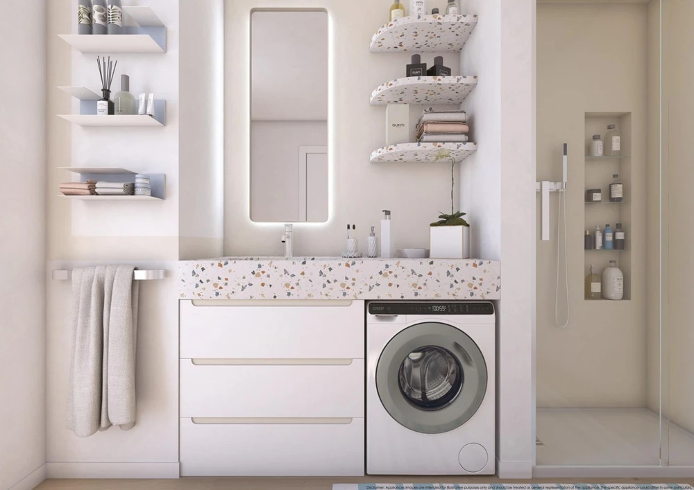 Skalbimo mašina Candy CW50-BP12307GU-S