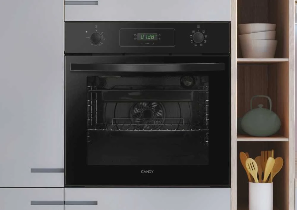 CANDY Orkaitė FIDCP N615 L, Plotis 60 cm, A+ energetinė klasė, Juodas spalva
