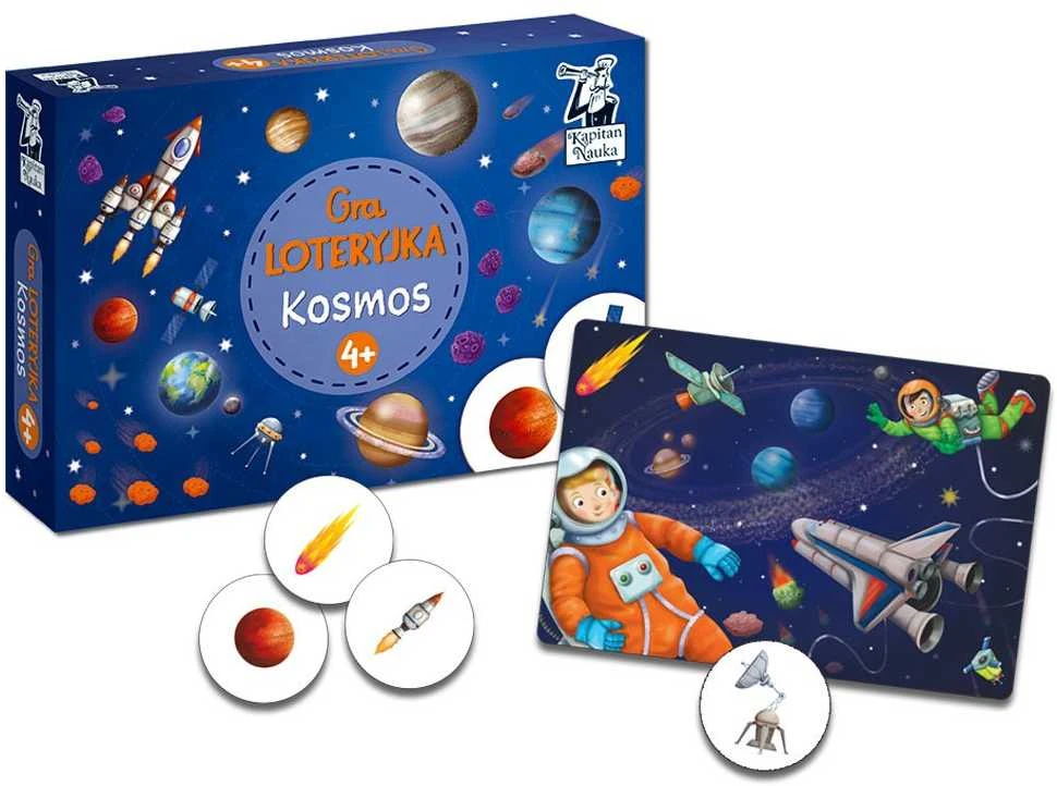 Kapitan Nauka Kapitono Mokslo Žaidimas Kosmoso Loterija 4+ GR0469