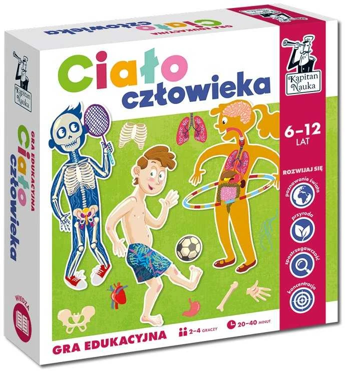 Kapitan Nauka Kapitono mokslo žmogaus kūno edukacinis žaidimas