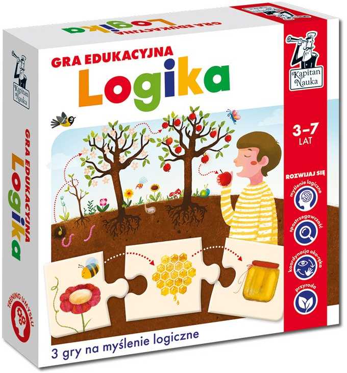 Kapitan Nauka „Captain Science Logic“ mokomasis žaidimas GR0474