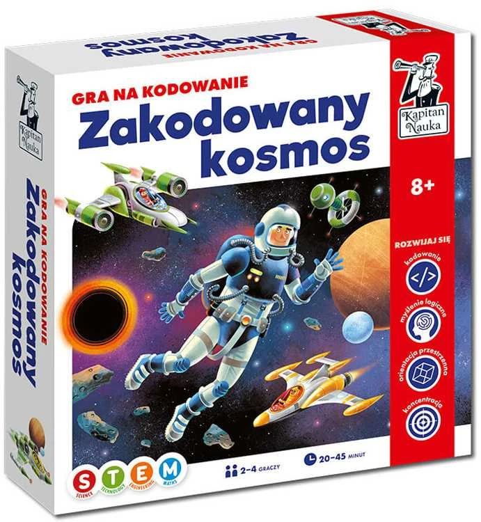 Dėlionė Kapitan Nauka Kapitonas Nauka, kapitonas mokslas. Koduotas kosmosas, kodavimas KS0685
