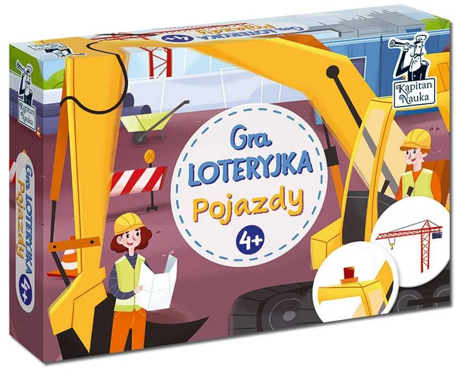 Kapitan Nauka Kapitono mokslo žaidimo loterijos transporto priemonės 4+