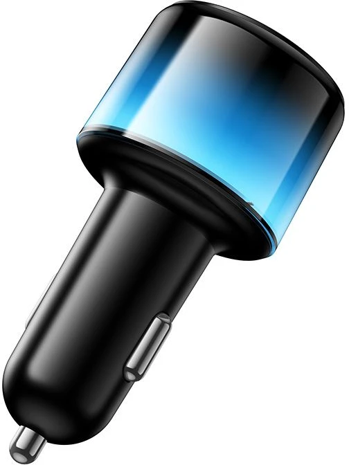 Automobilinis įkroviklis Hoco USB A + 2xUSB C PD QC3.0 57W Z69B juodas