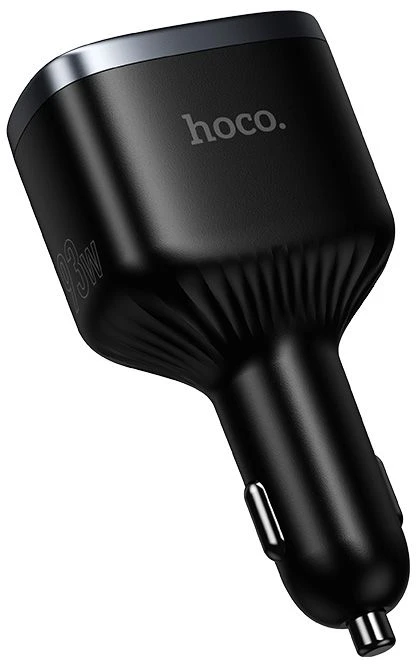 Car charger Hoco USB A + 2xUSB C PD QC3.0 93W Z70 juodas
