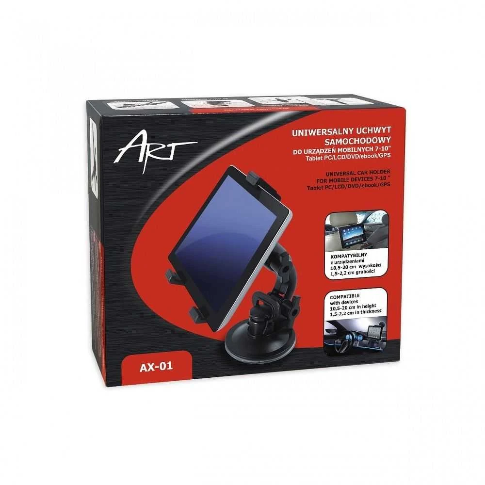 ART RAMART AX-01 ART Universal (2in1) automobilinis laikiklis planšetiniam kompiuteriui 7-10 AX-01