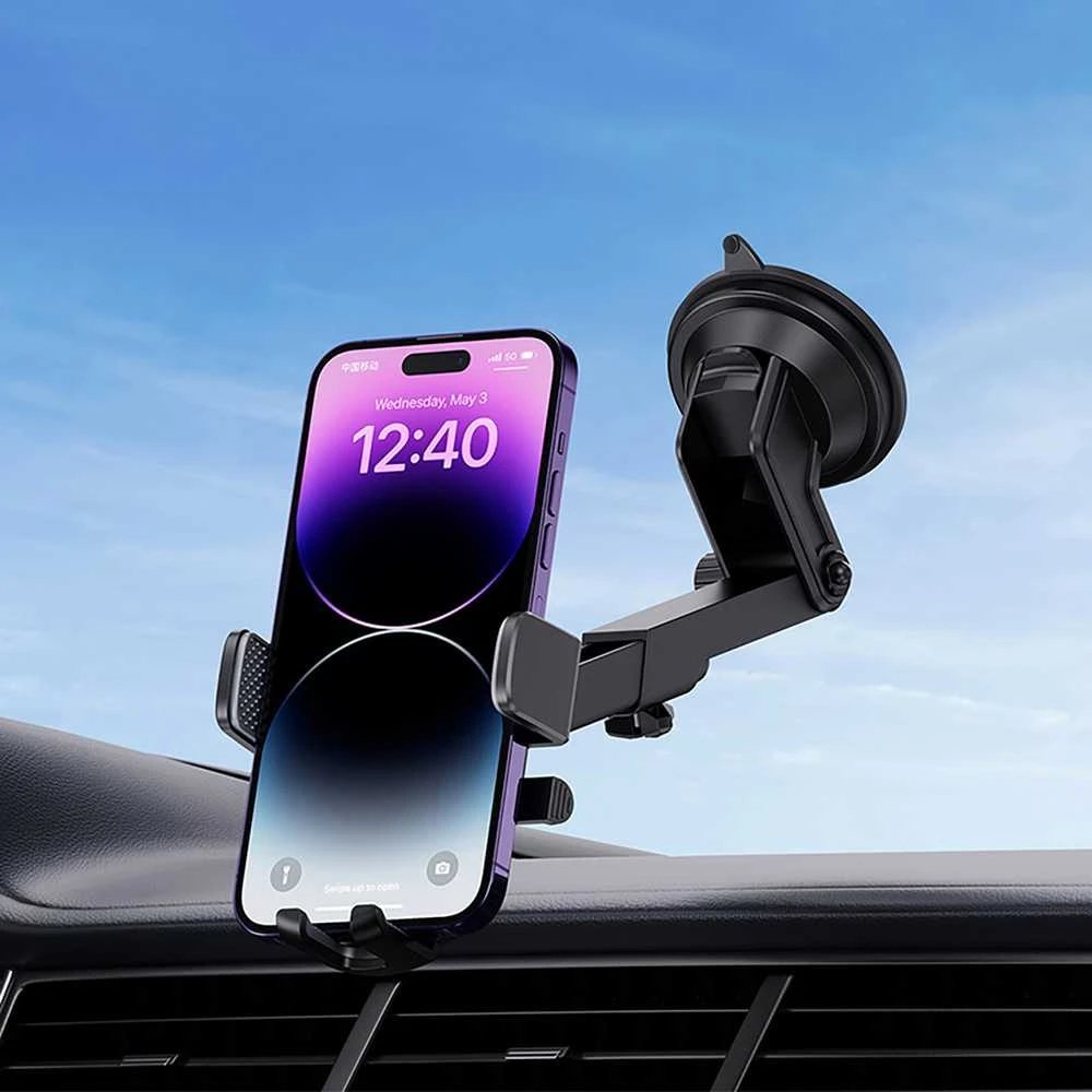 Automobilinio telefono laikiklis Baseus UltraControl (juodas)