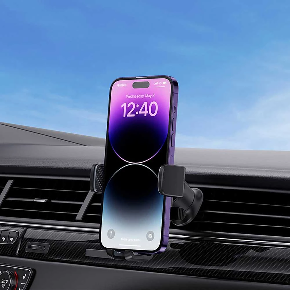 Automobilinio telefono laikiklis Baseus UltraControl (juodas)