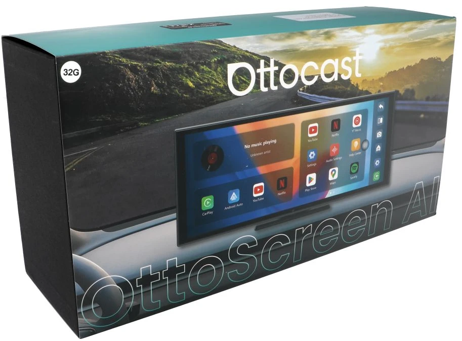 Car screen panel OTTOCAST N95C 4+32GB AI voice control