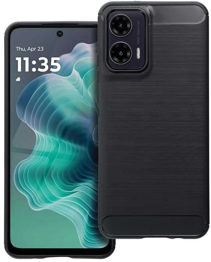Dėklas Oem Case for Motorola G35 5G Carbon juodas