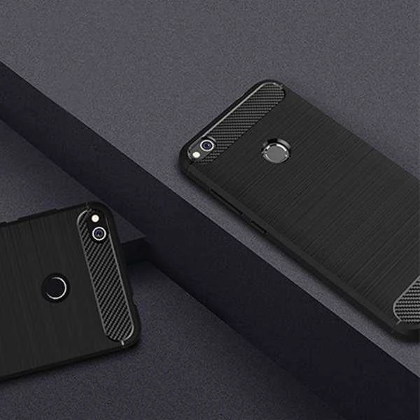 Dėklas carbonlux CASE CARBON LUX Mėlynas HUAWEI NOVA 4