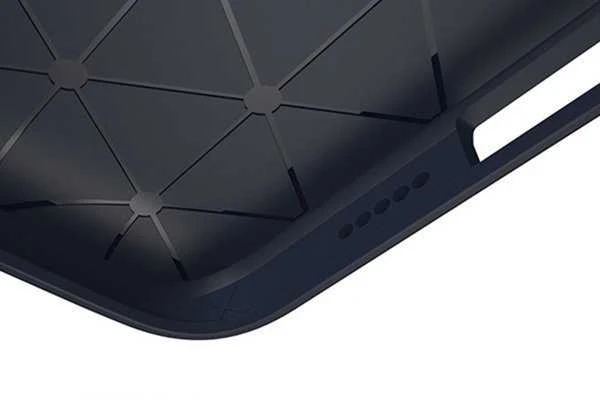 Dėklas carbonlux CASE CARBON LUX Mėlynas HUAWEI NOVA 4