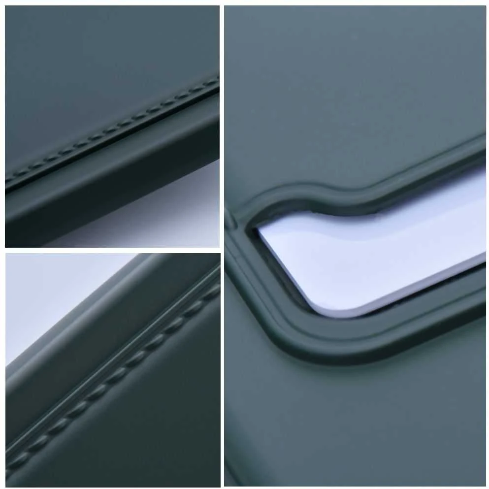 OEM dėklas, skirtas iPhone 15 PRO MAX, kortelių dėklas, žalia