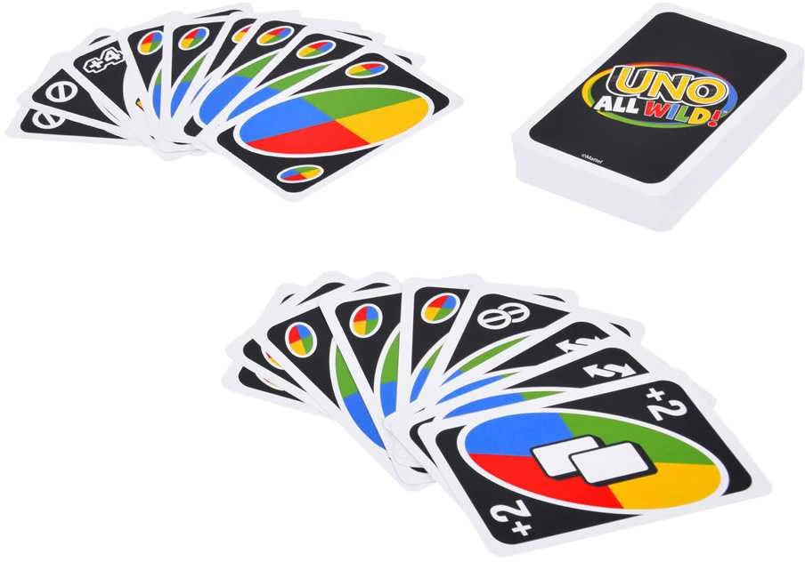 Mattel UNO tik veiksmo kortos!