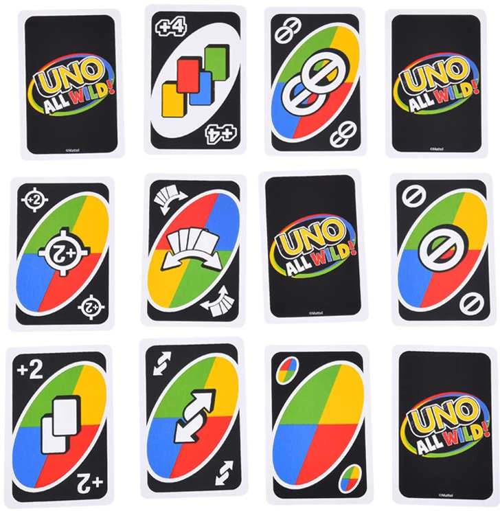 Mattel UNO tik veiksmo kortos!
