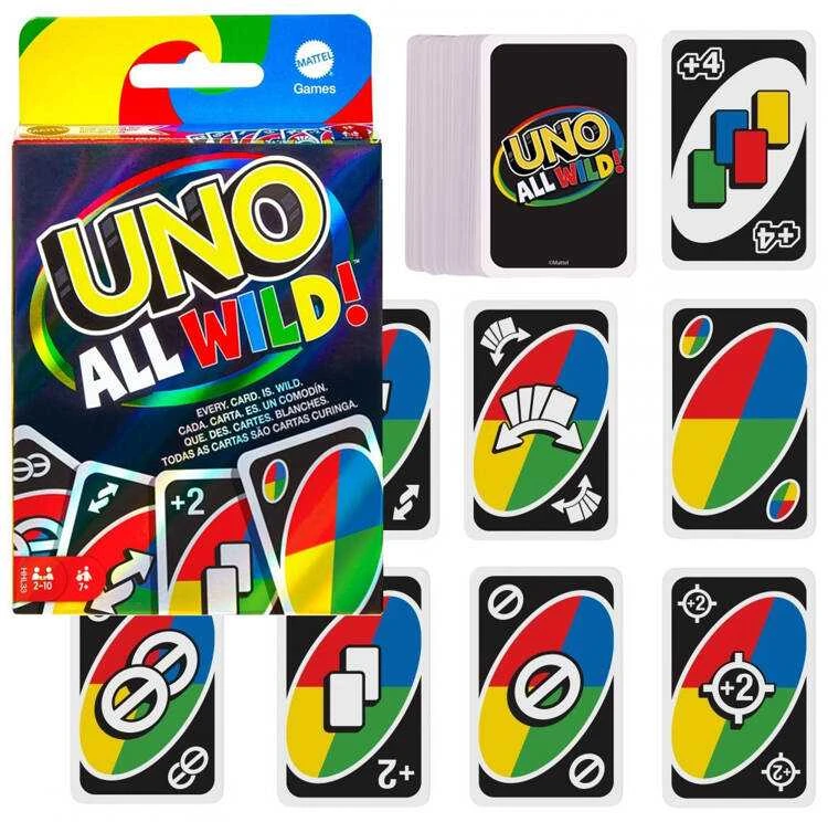Mattel UNO tik veiksmo kortos!
