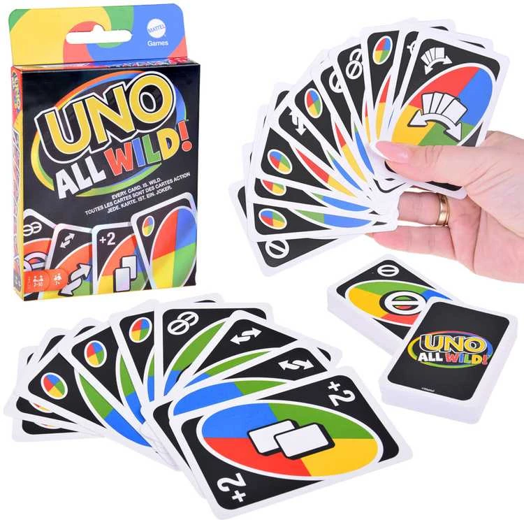Mattel UNO tik veiksmo kortos!