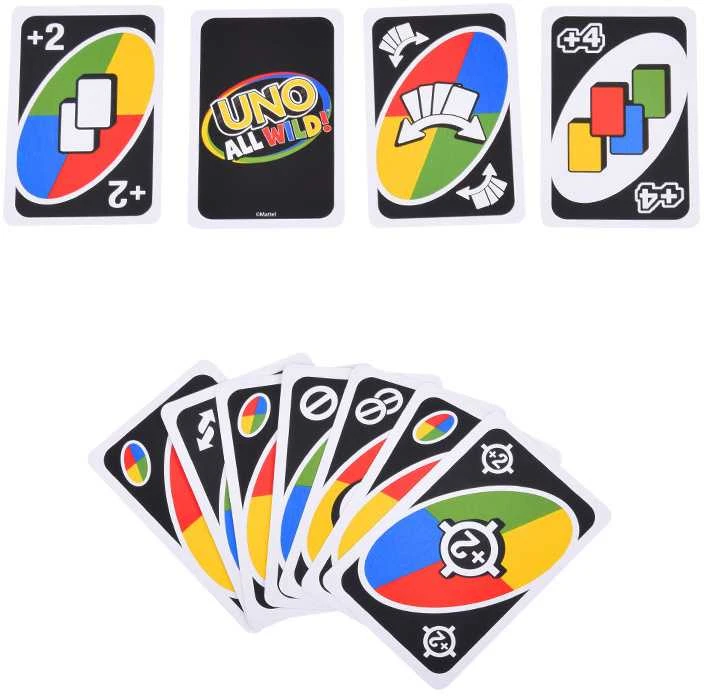 Mattel UNO tik veiksmo kortos!