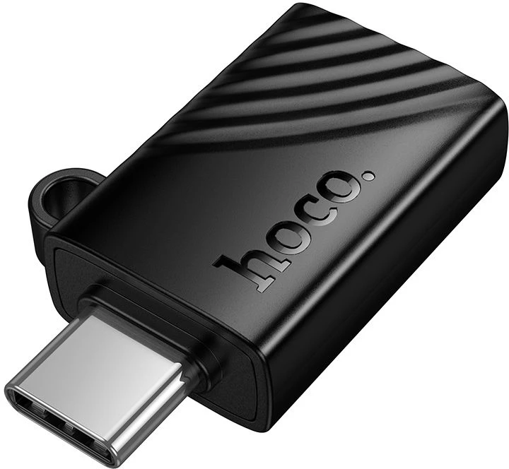Card reader TF 2.0 USB-C Hoco HB53 juodas