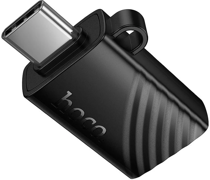 Card reader TF 2.0 USB-C Hoco HB53 juodas
