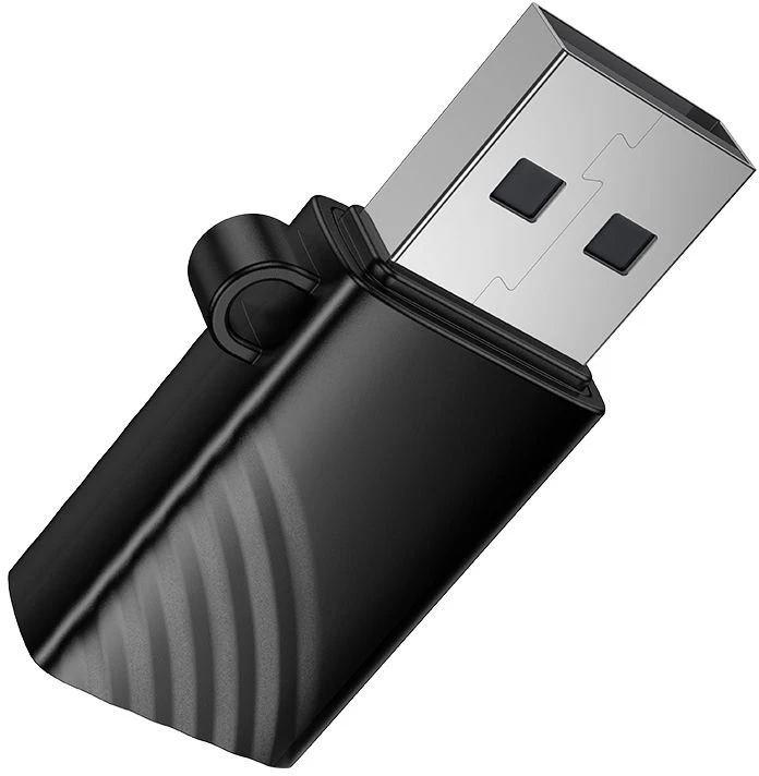 Card reader TF USB-A Hoco HB53 juodas
