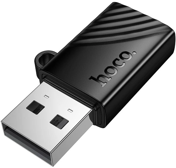 Card reader TF USB-A Hoco HB53 juodas