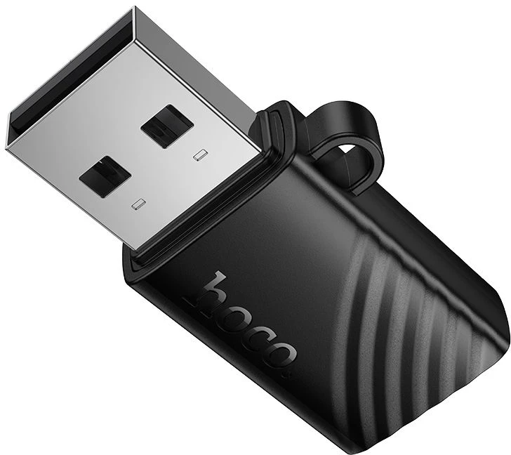 Card reader TF USB-A Hoco HB53 juodas