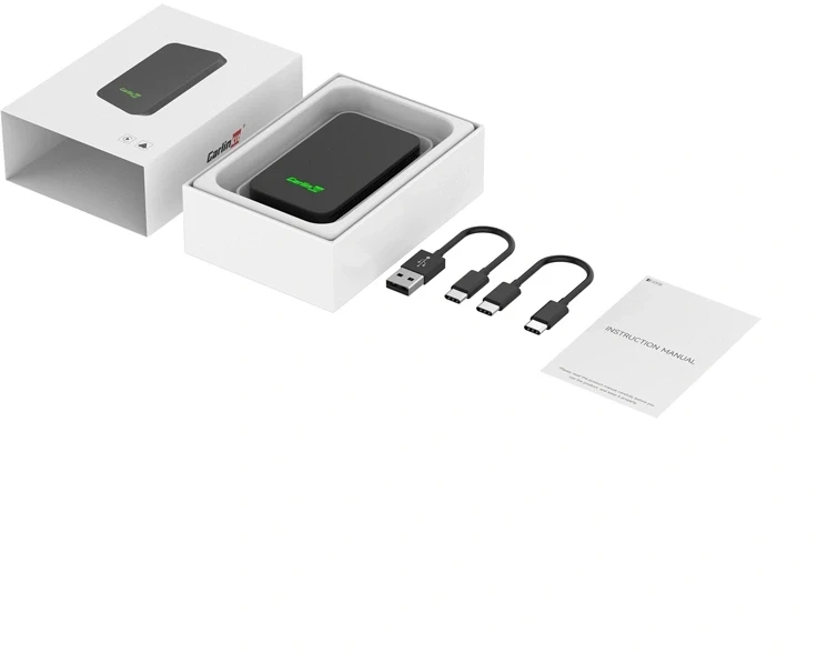 „Carlinkit 2AIR-T“ belaidis adapteris, skirtas „CarPlay“ / „Android Auto“