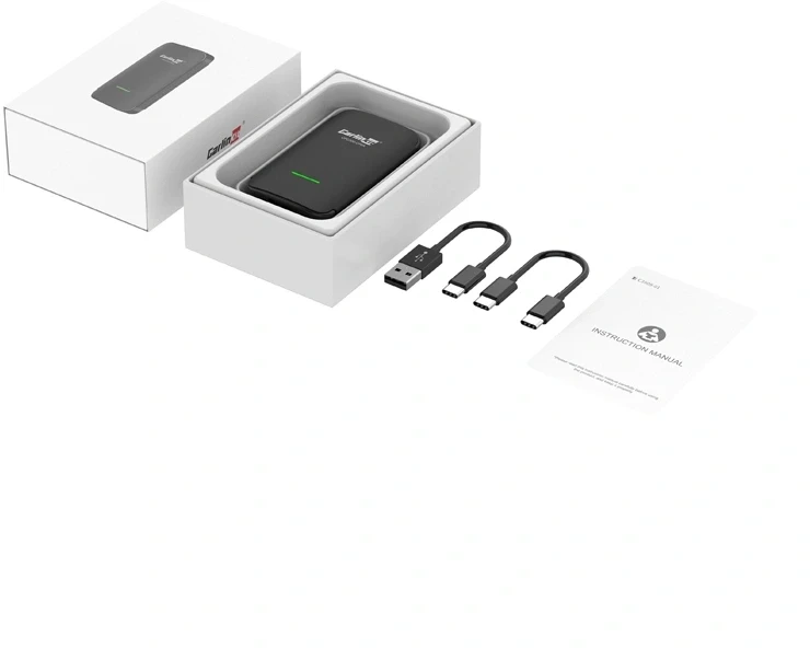 „Carlinkit CP2A PRO“ belaidis adapteris, skirtas „CarPlay“ / „Android Auto“