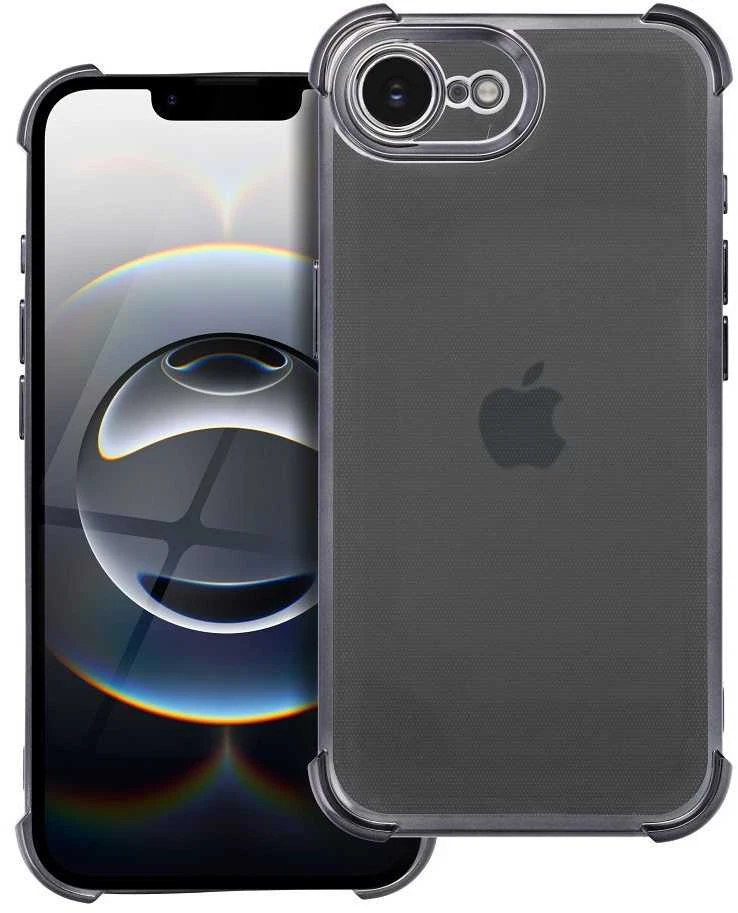 Oem Originalus dėklas, skirtas iPhone 16e (SE 4 2025) / 17e, atsparus smūgiams, juodas