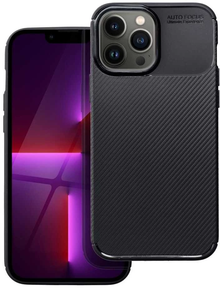 OEM dėklas, skirtas iPhone 13 PRO MAX, Carbon, Premium, juodas