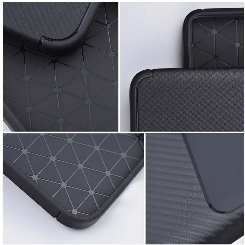 OEM dėklas iPhone 7 / 8 / SE 2020 / SE 2022 Carbon Premium juodas