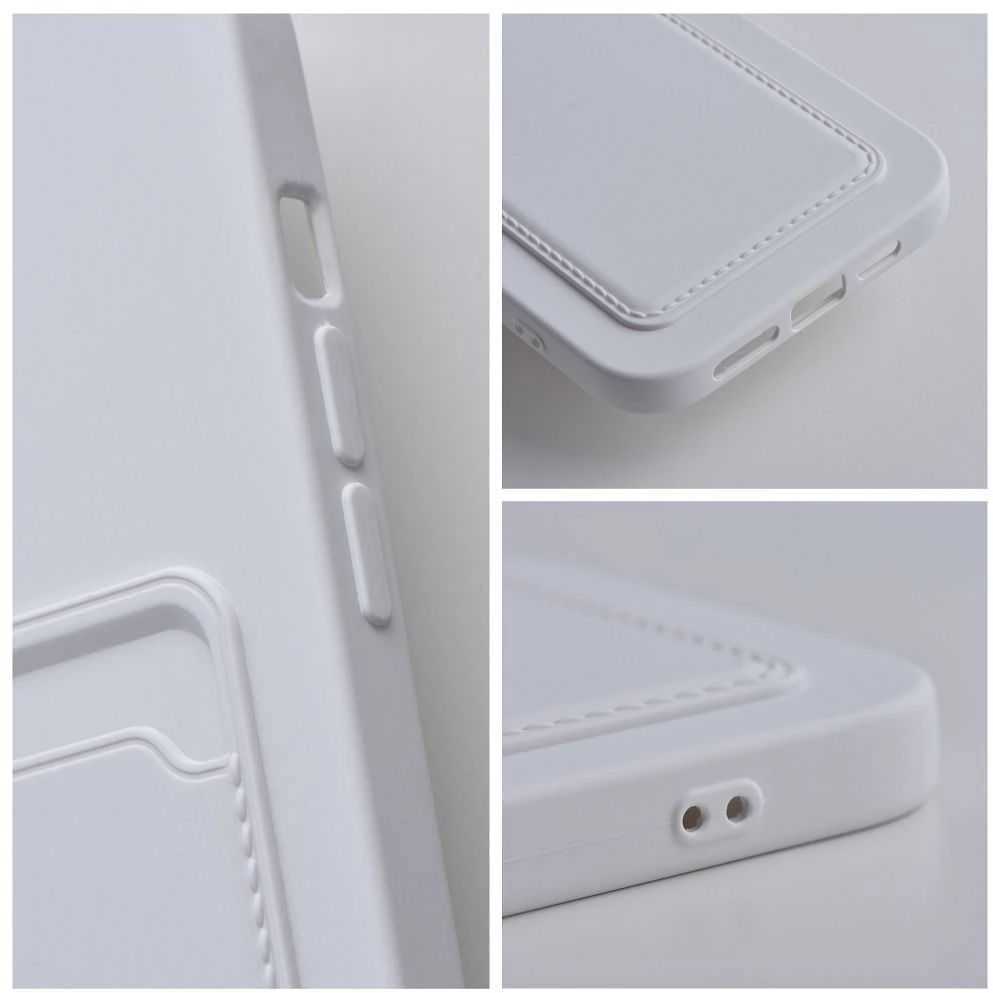 OEM dėklas, skirtas „iPhone 15 PRO“ kortelių dėklui, baltas