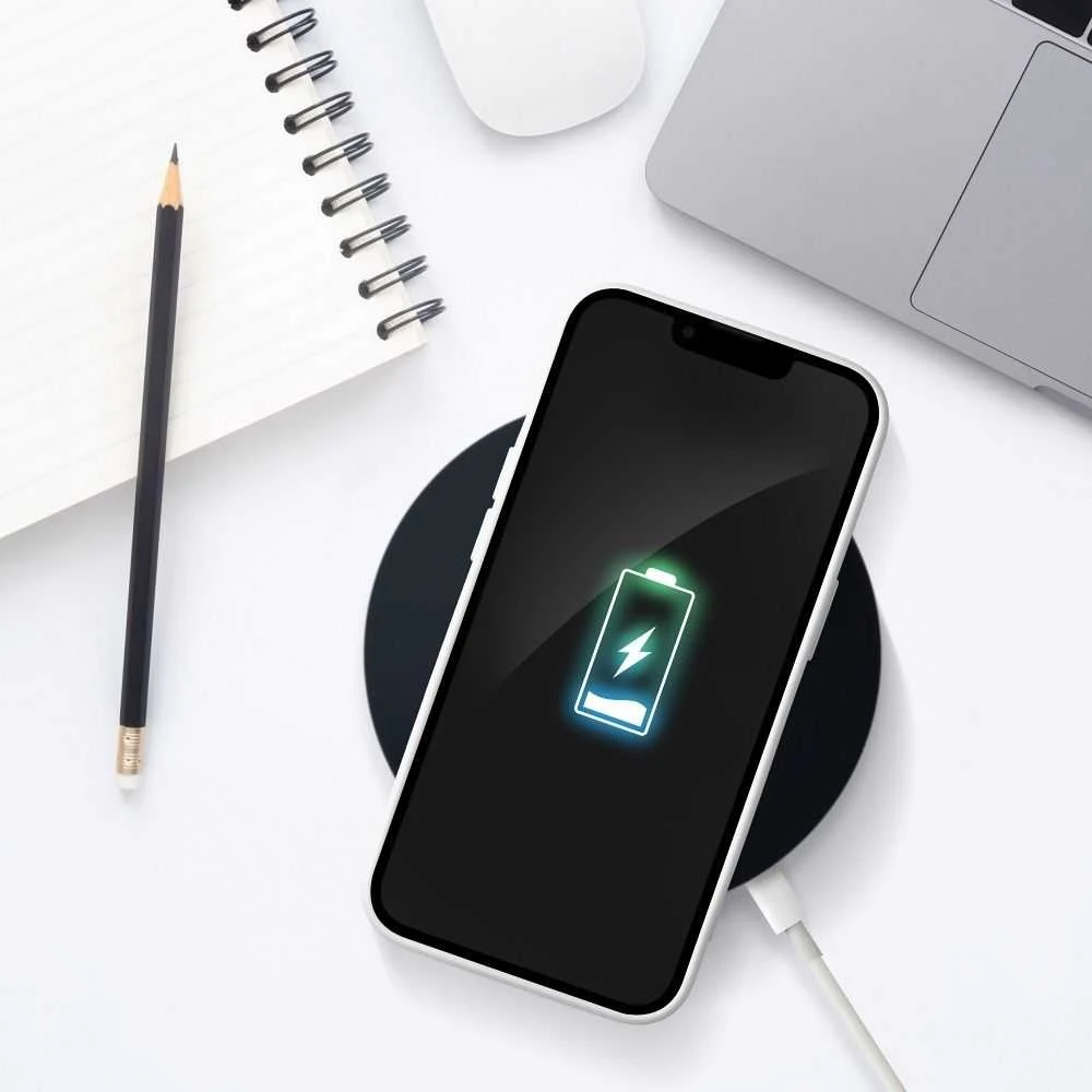 OEM dėklas, skirtas „iPhone 15 PRO“ kortelių dėklui, baltas