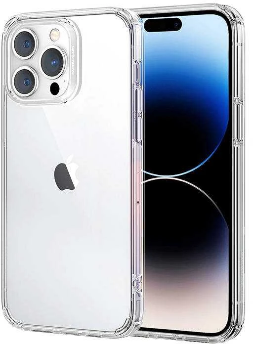 Dėklas ESR Krystec Clear, skirtas iPhone 14 Pro Max (skaidrus)