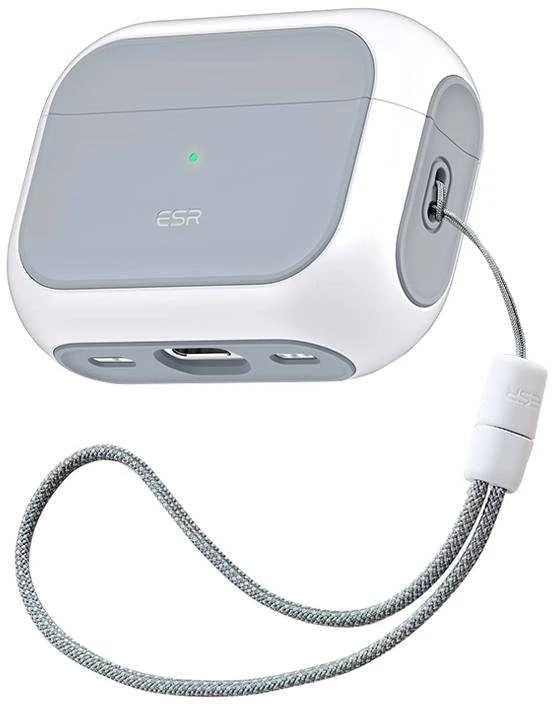 Dėklas ESR Orbit Hybrid, skirtas AirPods Pro, Magsafe (baltas)