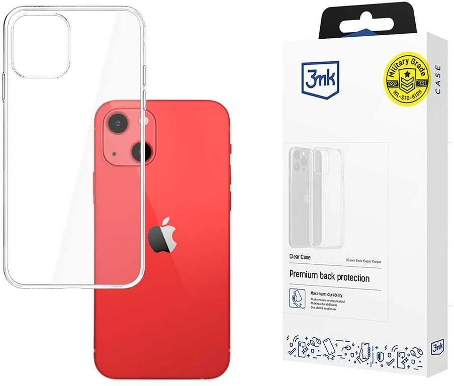 Dėklas 3mk Clear Case 1,2mm Apple iPhone 13