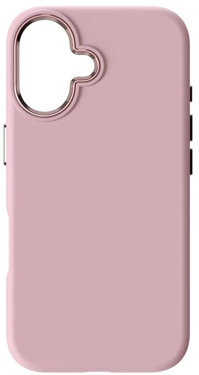 „iPhone 16 Forcell F-Protect Frame Premium“ dėklas, suderinamas su „Magsafe“, rožinis